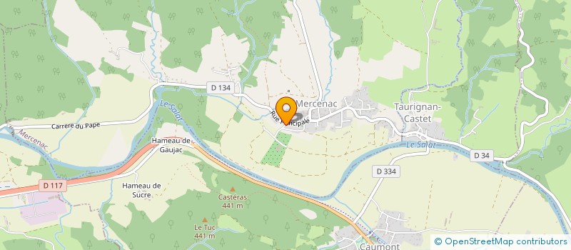 localisation de l'entreprise PYRO MER à MERCENAC