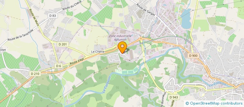 localisation de l'entreprise PYROFEU à APT