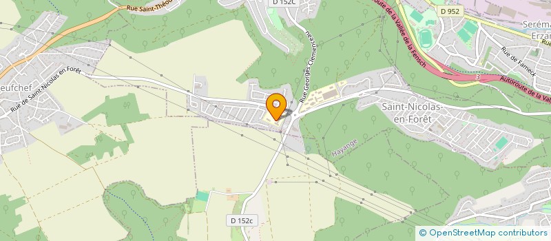 localisation de l'entreprise PYROMAGIC à HAYANGE