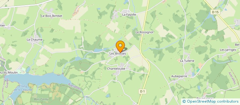 localisation de l'entreprise PYROSTONE à AZERABLES