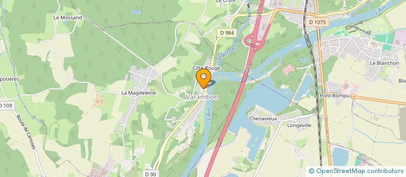 localisation de l'entreprise PYROTECH EXPERTS  NEUVILLE-SUR-AIN