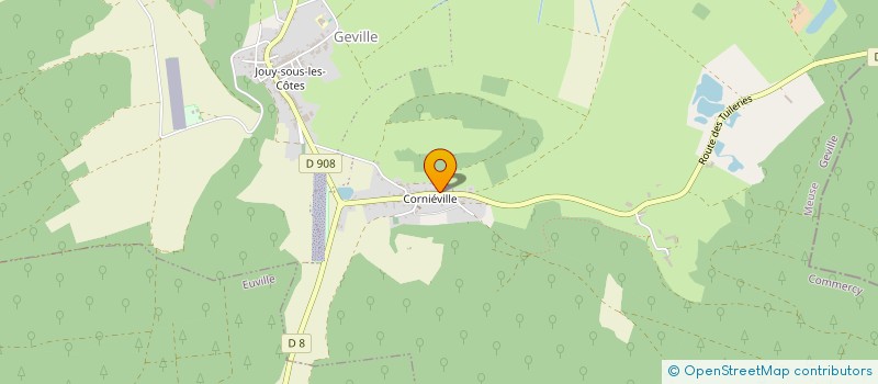 localisation de l'entreprise PYRRHA  GEVILLE