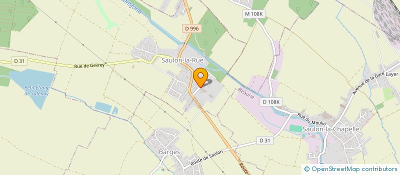 localisation de l'entreprise PYRRHUS  SAULON-LA-RUE