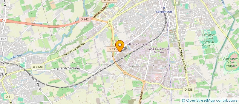 localisation de l'entreprise PYRUS IMPORT à CARPENTRAS