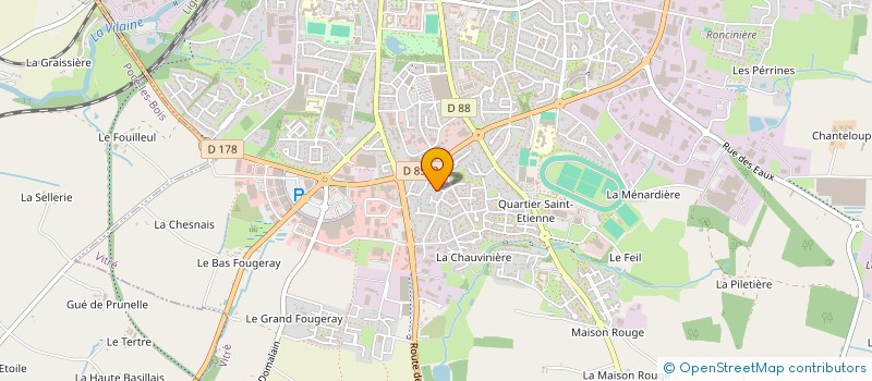 localisation de l'entreprise PYSICAL VIBRATION  VITRE