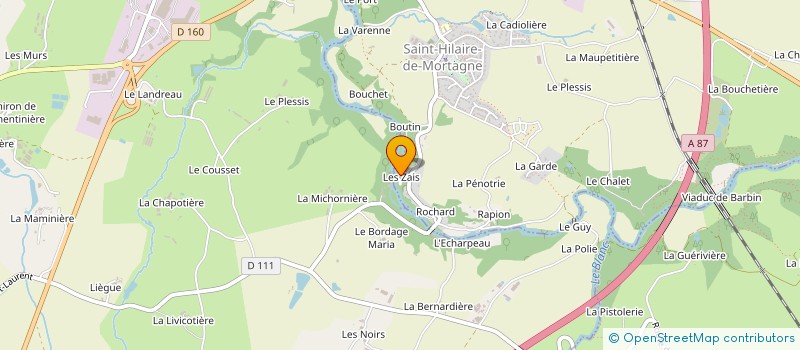 localisation de l'entreprise PYT AUDIO à LES HERBIERS
