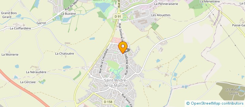 localisation de l'entreprise PYTEC OMMOBILIER à SEVREMOINE