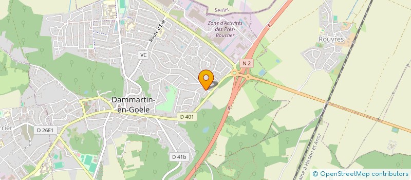 localisation de l'entreprise PYTECK-IT CONSULTING  DAMMARTIN-EN-GOELE