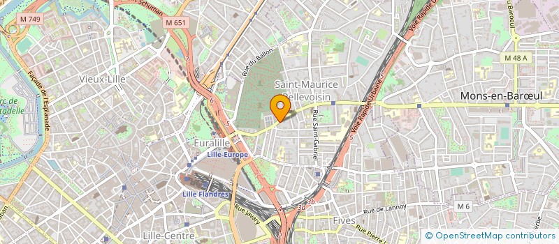 localisation de l'entreprise PYTHAGORE à LILLE