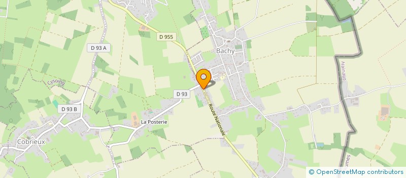 localisation de l'entreprise PYTHAGORE  BACHY