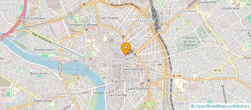 localisation de l'entreprise PYTHAGORE ETUDES à TOULOUSE