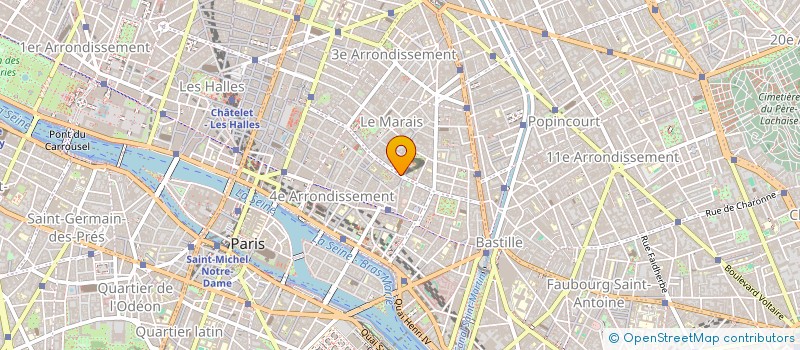 localisation de l'entreprise PYTHEAS  PARIS