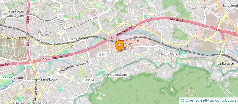 localisation de l'entreprise PYTHEAS CONSULTANT  MARSEILLE