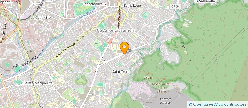 localisation de l'entreprise PYTHEAS ENGINEERING à MARSEILLE