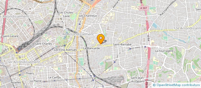 localisation de l'entreprise PYTHEAS PROD à MARSEILLE