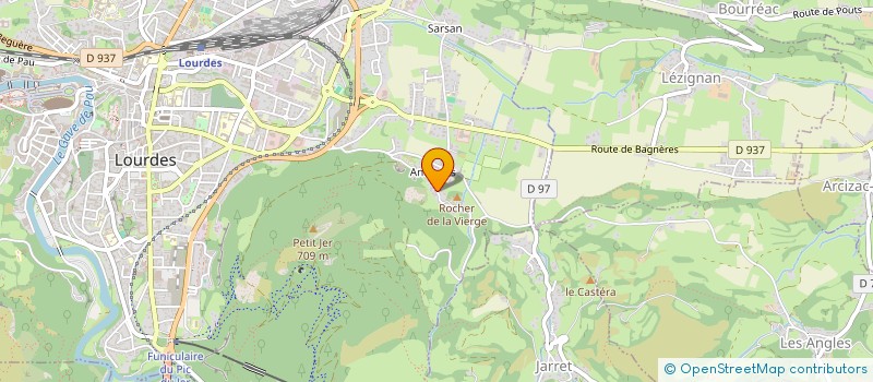 localisation de l'entreprise PYTHIE IMMO  LOURDES