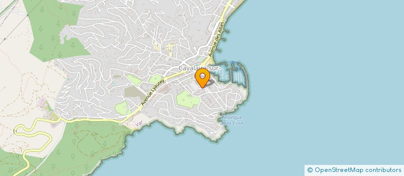 localisation de l'entreprise PYTHON CLUB CAVALAIRE à CAVALAIRE-SUR-MER