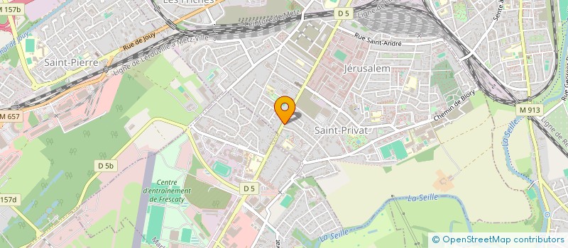 localisation de l'entreprise PYTOVO à MONTIGNY-LES-METZ