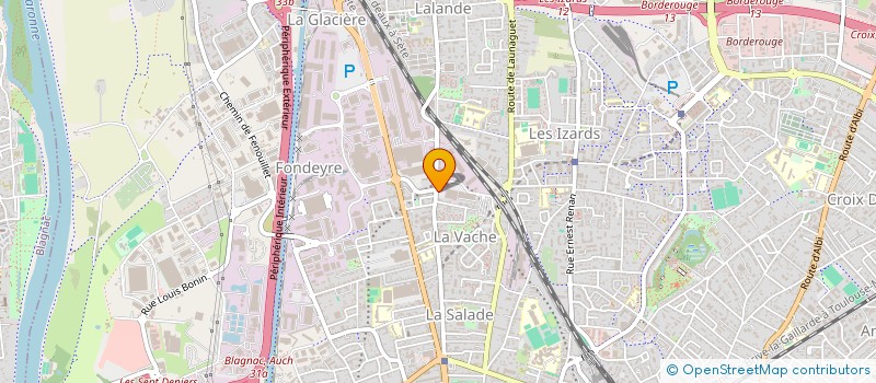 localisation de l'entreprise PYVOINE à TOULOUSE