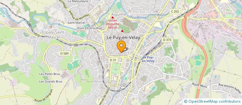 localisation de l'entreprise PYWY PROD à LE PUY-EN-VELAY