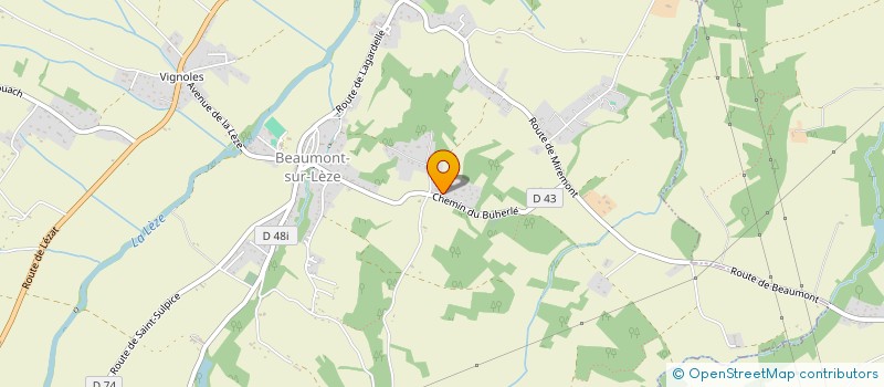 localisation de l'entreprise PYXEL  BEAUMONT-SUR-LEZE