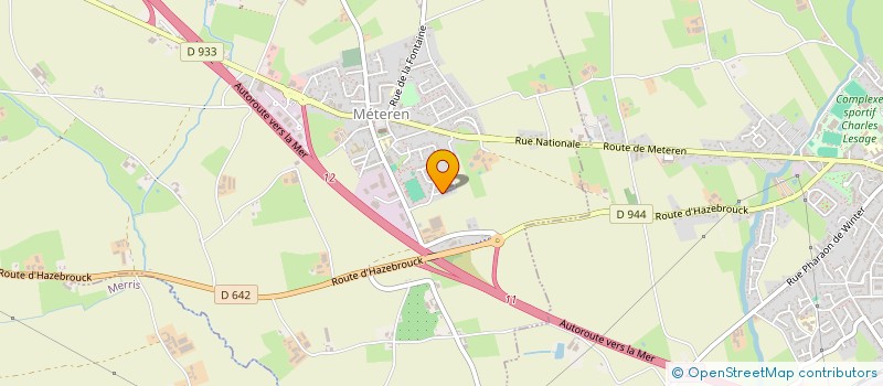 localisation de l'entreprise PYXEL IT à METEREN