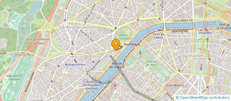 localisation de l'entreprise PYXII  PARIS