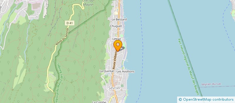 localisation de l'entreprise PYXIME  SEVRIER