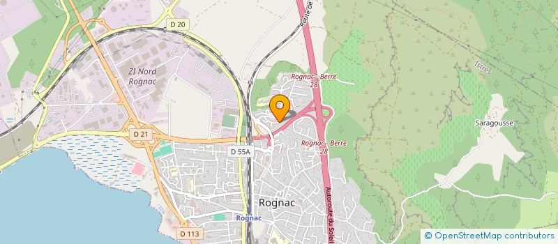 localisation de l'entreprise PYXIS  ROGNAC