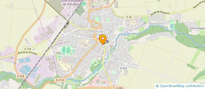 localisation de l'entreprise PYXIS à PITHIVIERS