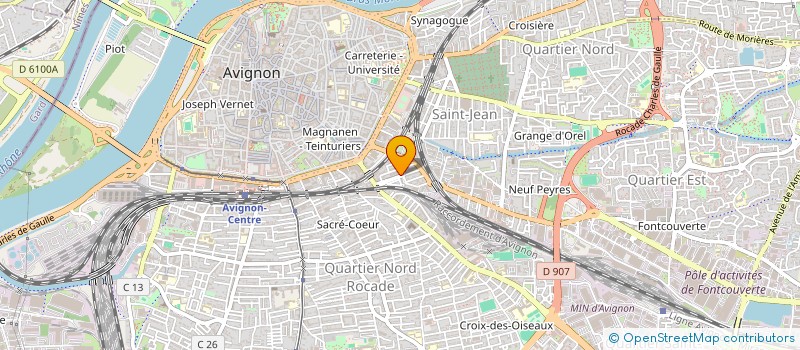 localisation de l'entreprise PYXIS AVOCATS  CARPENTRAS