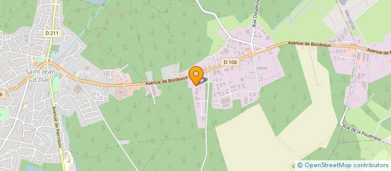 localisation de l'entreprise PYXIS DEVELOPPEMENT  SAINT-JEAN-D'ILLAC