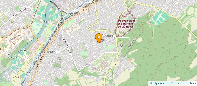 localisation de l'entreprise PZ CONSEILS à MULHOUSE