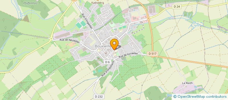 localisation de l'entreprise PZH  BOUXWILLER