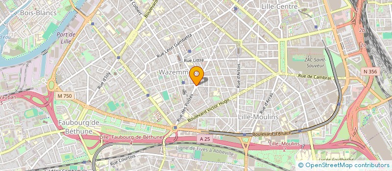 localisation de l'entreprise Q A S C à LILLE