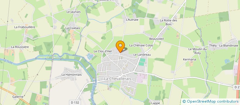 localisation de l'entreprise Q.B. ELECTRICITE  CASSON