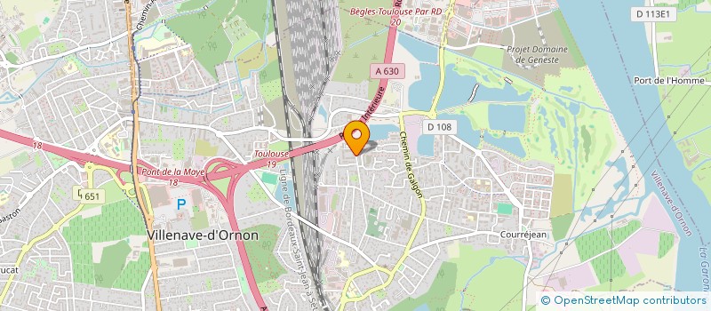 localisation de l'entreprise Q.C.E  RIOUX