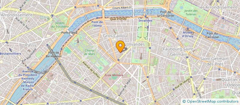 localisation de l'entreprise Q.F. INVEST  PARIS