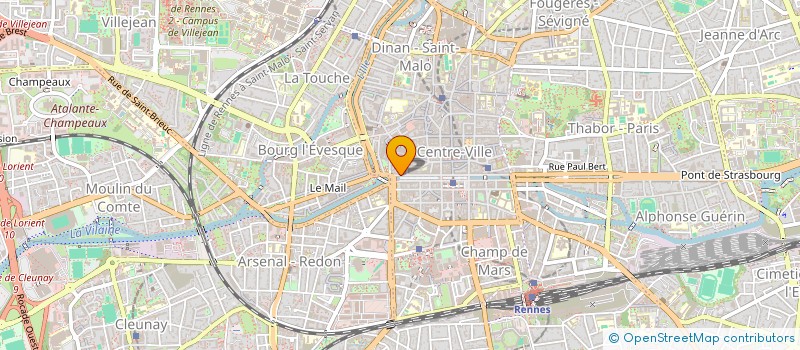 localisation de l'entreprise Q.I.Q.I.  RENNES