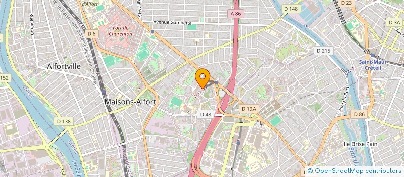 localisation de l'entreprise Q IMMO à MAISONS-ALFORT
