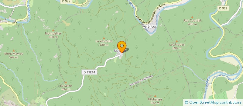 localisation de l'entreprise Q.MAURIAN  TAUSSAC-LA-BILLIERE