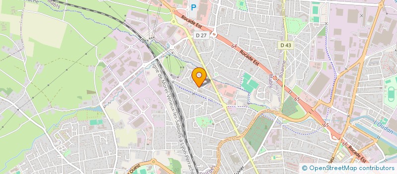 localisation de l'entreprise Q. R.E à RIORGES