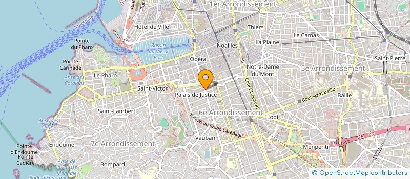 localisation de l'entreprise Q.R.F. ZALMOS PROTECTION à MARSEILLE