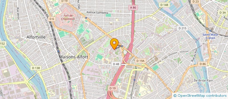 localisation de l'entreprise Q SERVICES  MAISONS-ALFORT