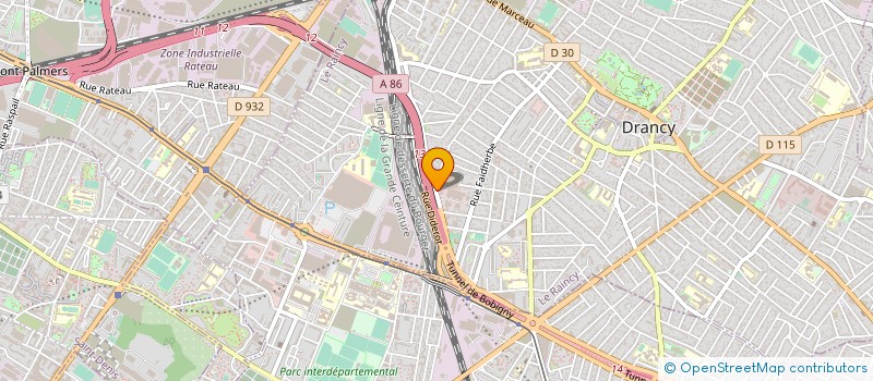 localisation de l'entreprise Q X YAN  DRANCY