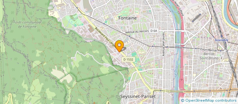 localisation de l'entreprise Q2C  FONTAINE