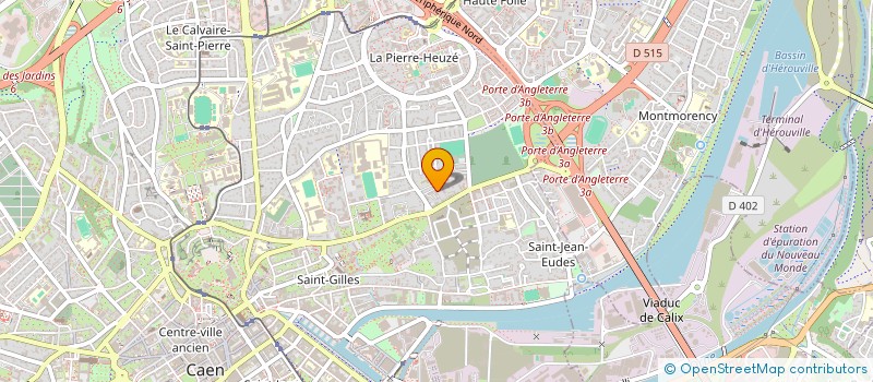 localisation de l'entreprise Q2G SPORT SANTE à CAEN