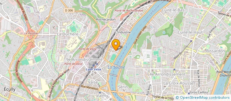 localisation de l'entreprise Q2MI  LYON