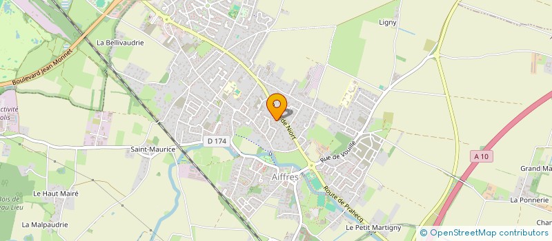 localisation de l'entreprise QAB IMMO  AIFFRES