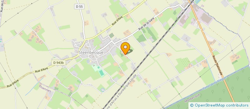 localisation de l'entreprise QAC CONSULTING  STEENBECQUE